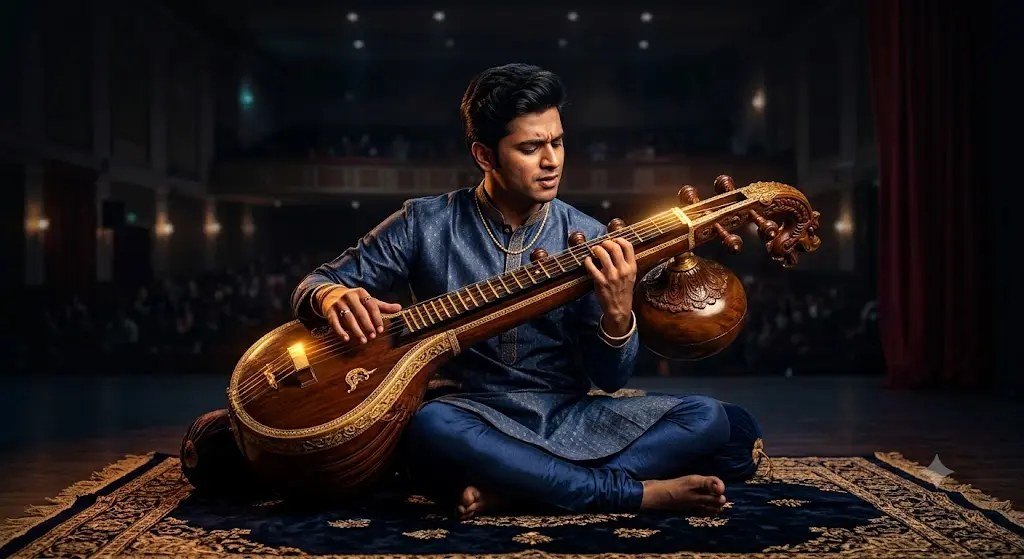 Veena classical music verifiable digital credentials