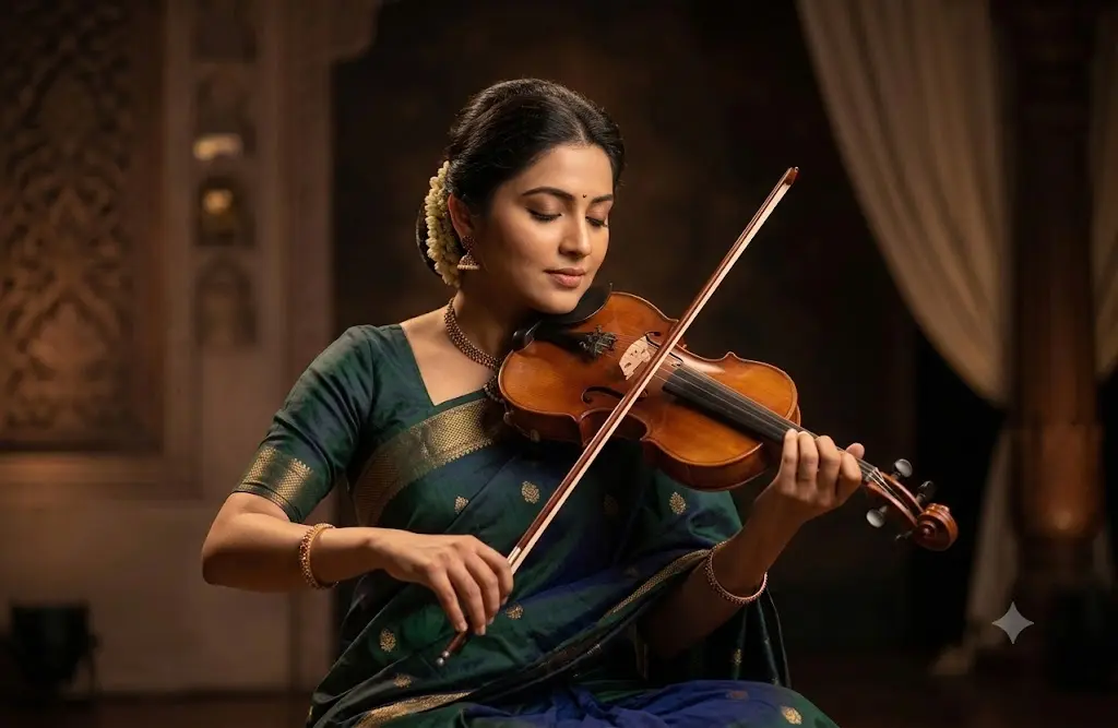 Carnatic Violin academic credentials on KalaChain